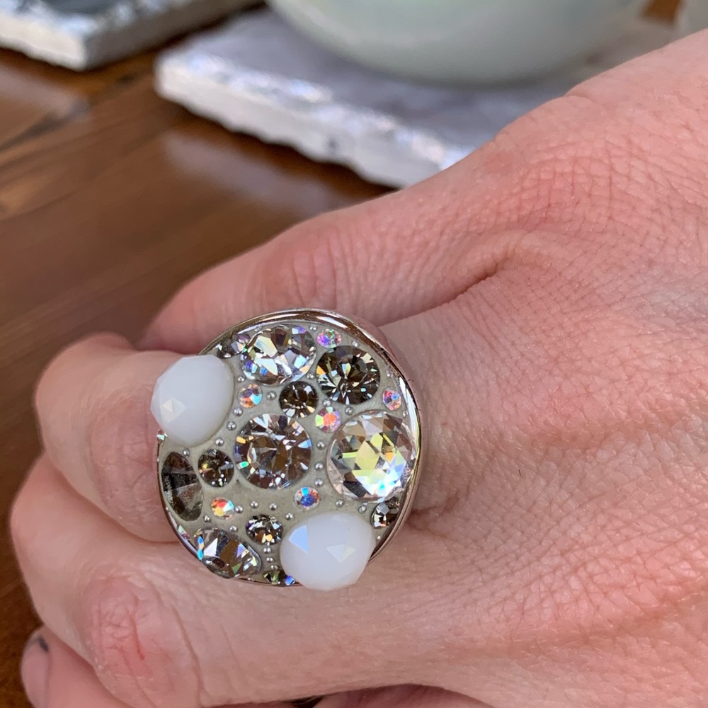 Hendri bendel Ring and Earrings Set